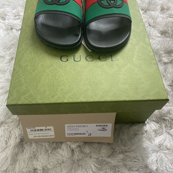 Gucci Women’s Sandals size 6 but fits 9.  Brand New - Picture 5 of 6
